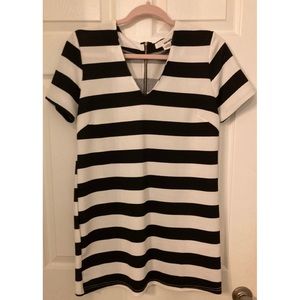 Sans Souci Striped Mini Dress
